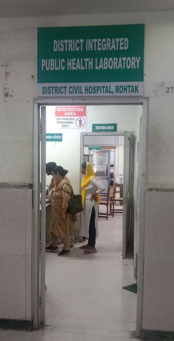 Sugar testing machine lying broken in civil hospital for four days
