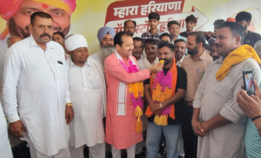 Lakshmi became the newly elected Panchayat Samiti member