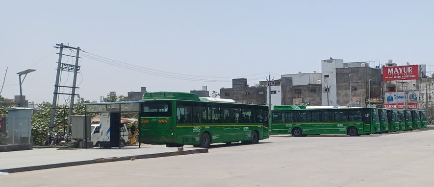 Buses are not getting charged on time due to power cut