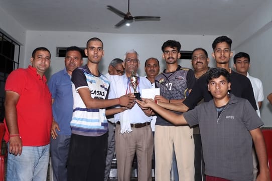 Muskan Club Bhranta won the volleyball competition