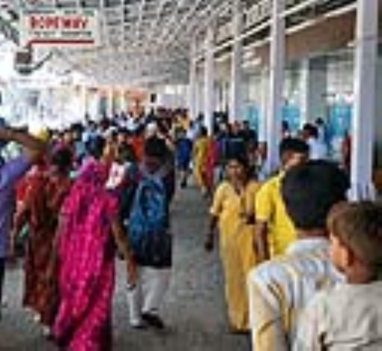 The weather is pleasant due to heavy rain in Katra, the faith of the devotees remains intact