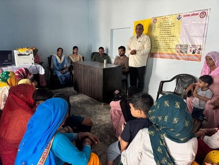 Villagers were made aware to improve sex ratio in village Gomla