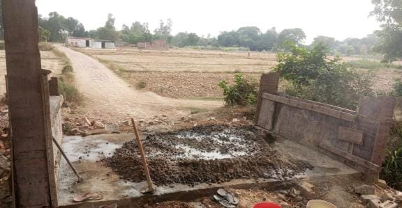 Repair work of broken bridge started