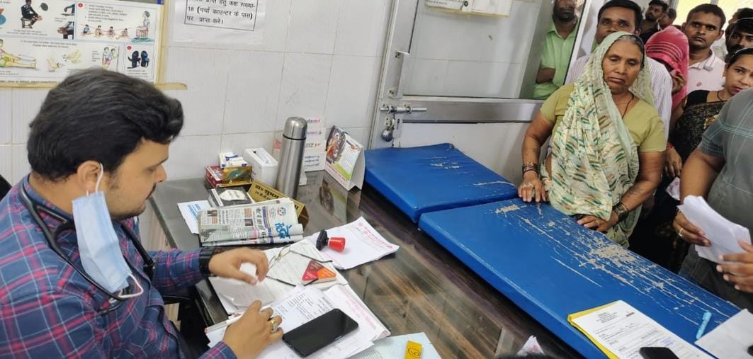 OPD crossed 1300, patients had to wait
