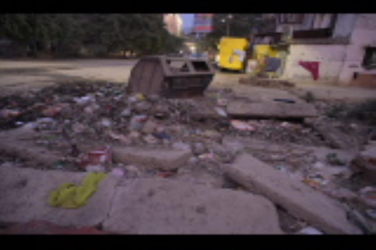 Open drains in the city are the doors of death
