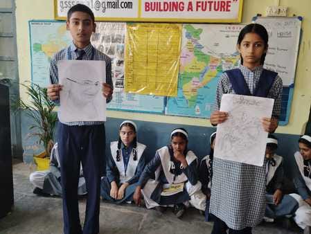 samar bhasha sivir in surla school