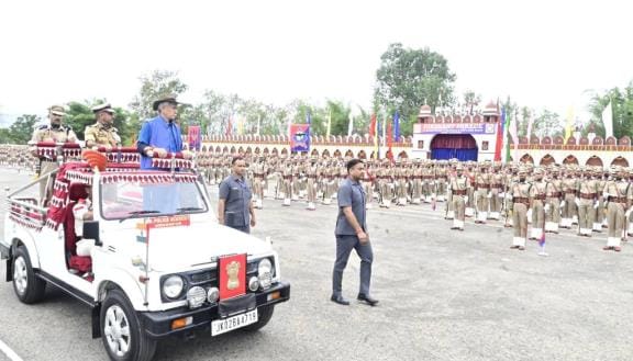 Officers got training for the first time in SPS PTS Kathua