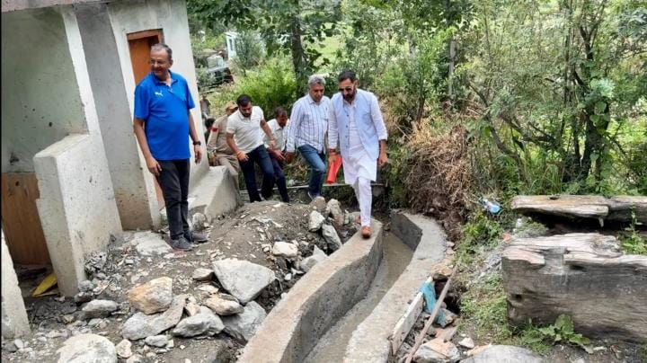 Inauguration of new Kuhals and irrigation canals