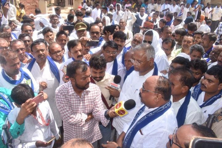 BSP state president met the victim's family, demanded strict punishment