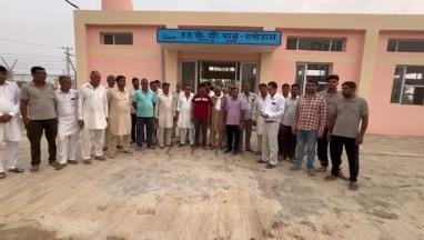 Single phase transformer not installed in Jhalniyan power substation