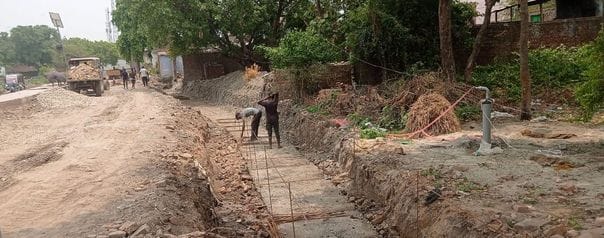 Construction of road and canal along Ramtal started