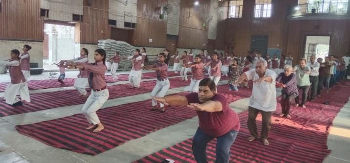 Message given to avoid diseases through Pranayam