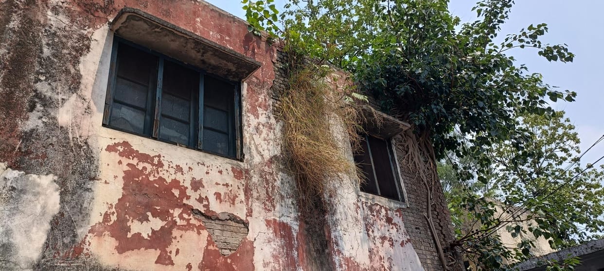 Government buildings are in a dilapidated state, plants are on the verge of collapse