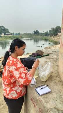 Gomti river water will be tested in the laboratory