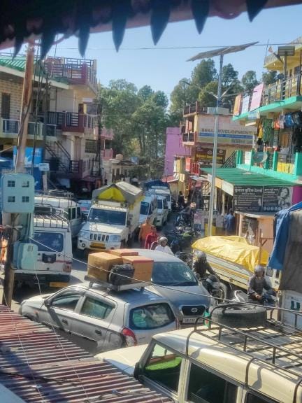 When relief was provided in Jageshwar, there was a jam in Panuvanaula