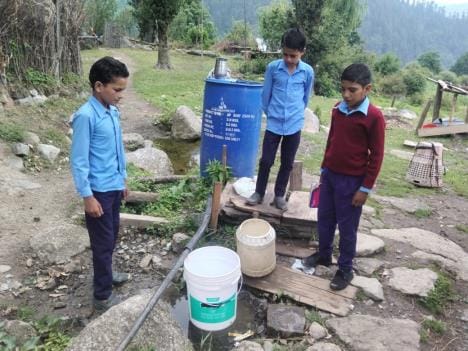 Water supply stopped in Raichak school