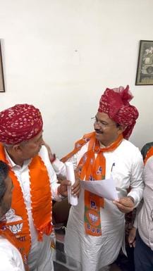 Sirohi News: Demand to operate the central bus stand on PPP mode, MP Lumbaram met the Deputy Chief Minister