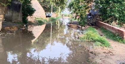 Memorandum handed over to get rid of waterlogging problem