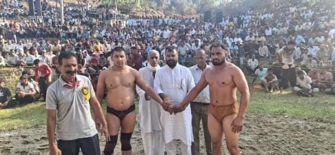 Talib wrestler from Malerkotla won the Totli Dangal
