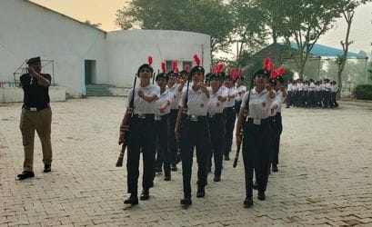 Cadets learnt map reading