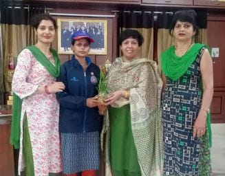 Volunteer Damini took part in the National Adventure Camp