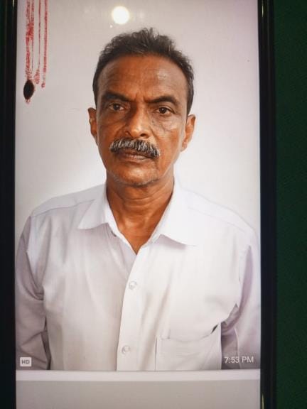 A law officer was caught taking a bribe of five thousand rupees