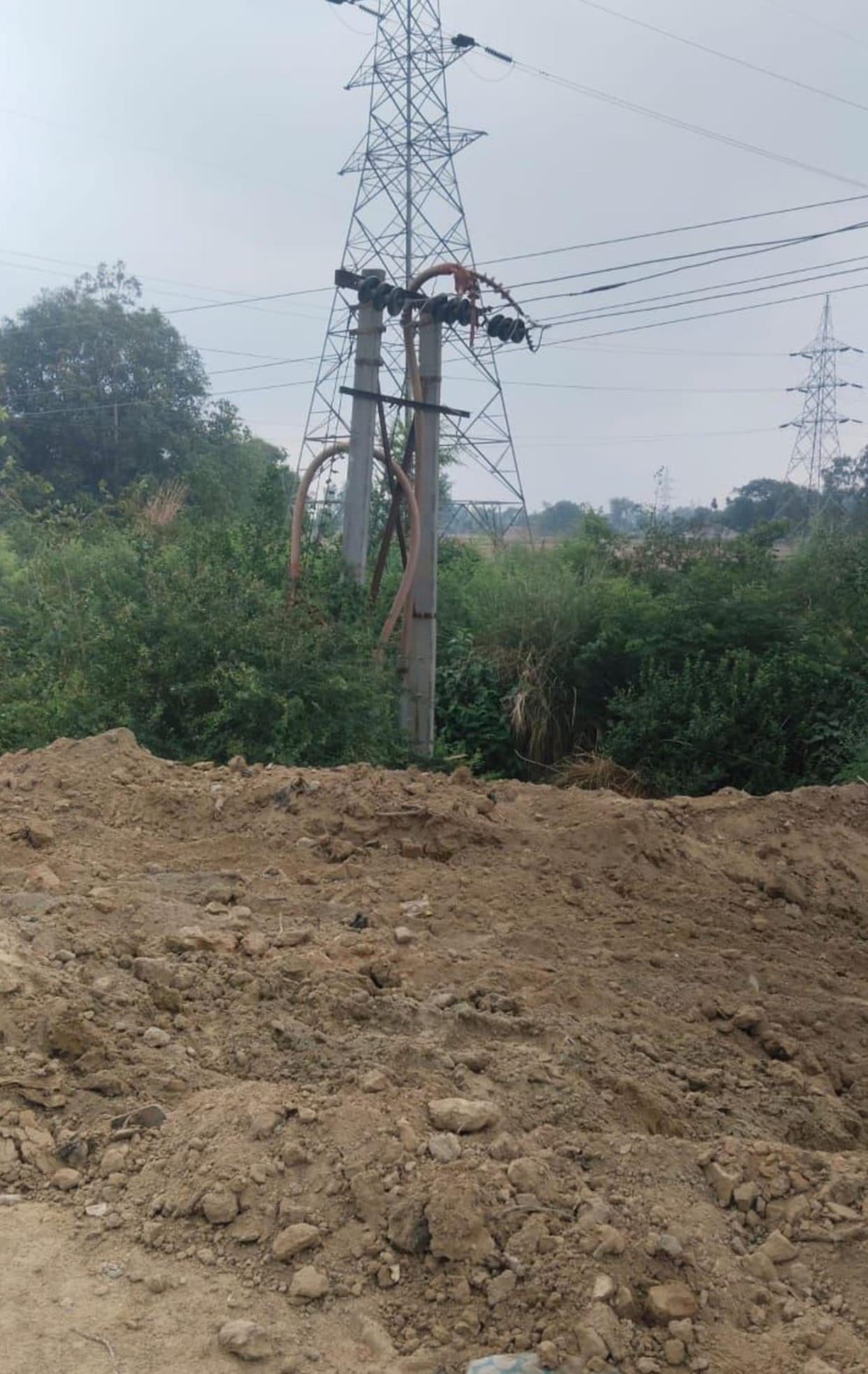 The city and 50 villages were without electricity for hours