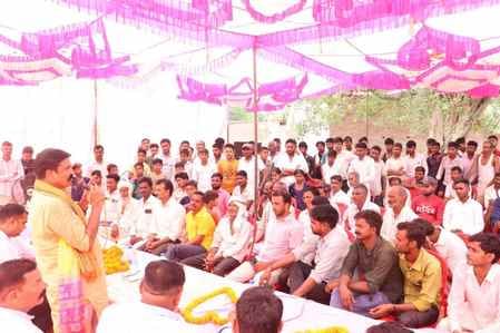 The MLA inaugurated development works worth Rs 86 lakh