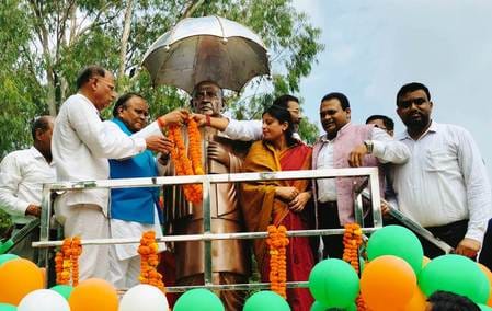 Inaugurated the statue of Sardar Vallabhbhai Patel
