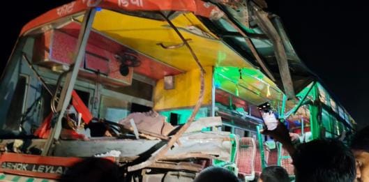 Bihar youth dies in collision between tractor and roadways bus