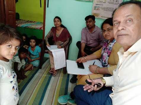 Screening of children was not done in Salarpur block, the battle against malnutrition is dying down
