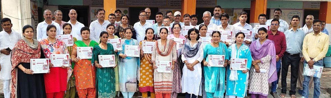 Primary teacher training concluded, certificates handed over to teachers
