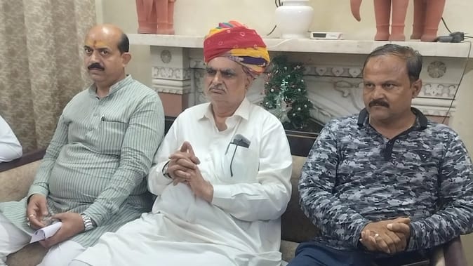 अजमेर पहुंचे यूडीएच मंत्री झाबर सिंह खर्रा