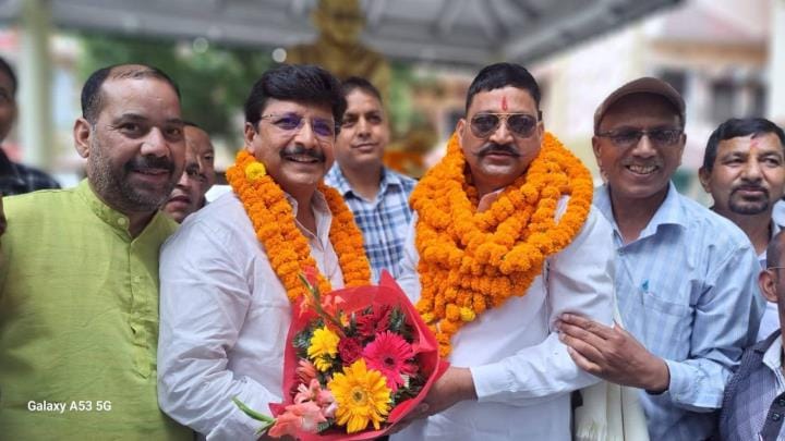 Welcome to the State President of Educational Ministerial Officers Association Pushkar