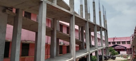 The work of making ramp in SBD district hospital is hanging in balance, patients are troubled