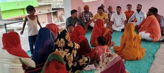 The widow living on the leased land is not being allowed to build a house