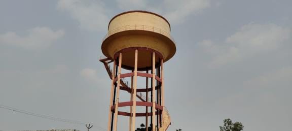 Construction work is complete on paper, taps are without water