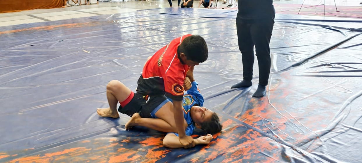 Sandhya won in the 55 kg weight category