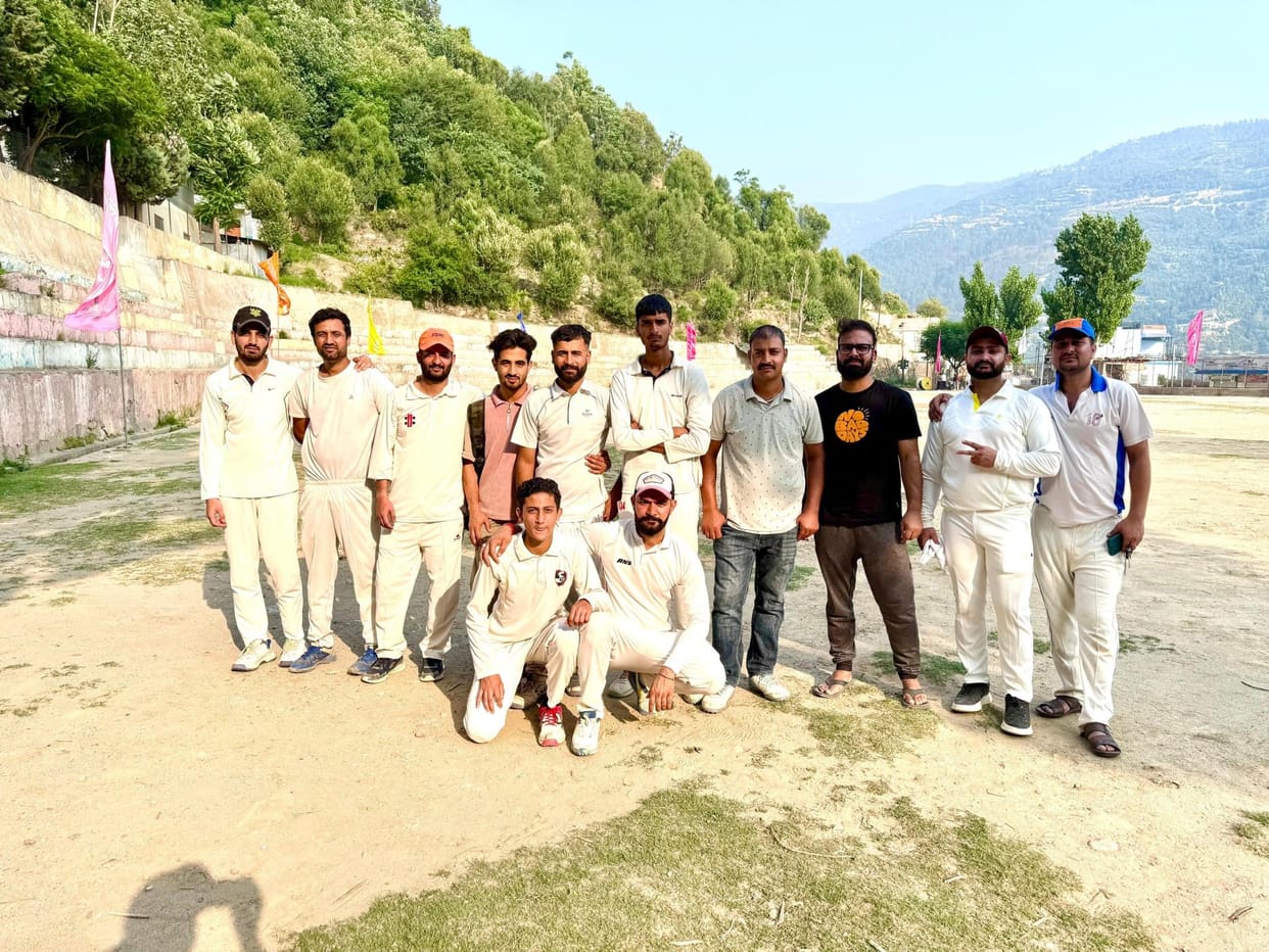 Fearless Knight team registered its first victory in Shaheedi Cricket Tournament