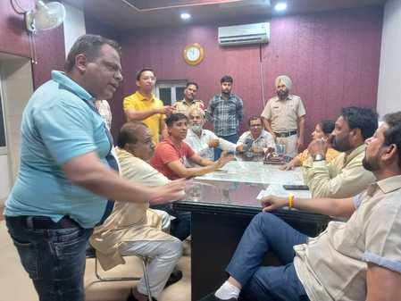 Uproar in the city council office, allegations of assault