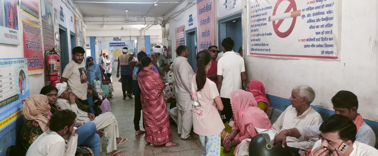Patients suffering from cough, fever and skin diseases increased due to weather change, OPD increased