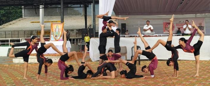 Along with studies, one must take up some sport: DC
