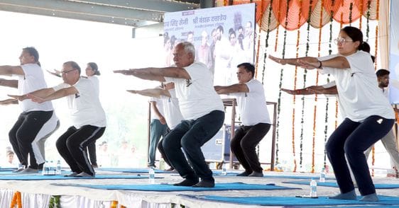The country's ancient method of yoga can keep the body healthy: MLA