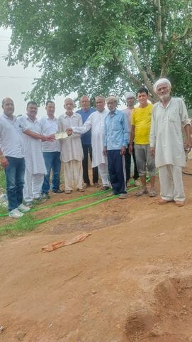 JJP launched membership campaign in Mahrampur and Bapdoli villages