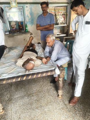 MLA Om Prakash asked about the well-being of his friend