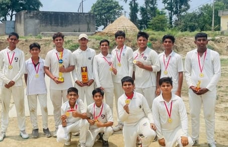 Globe Cricket team became champion by winning by six wickets
