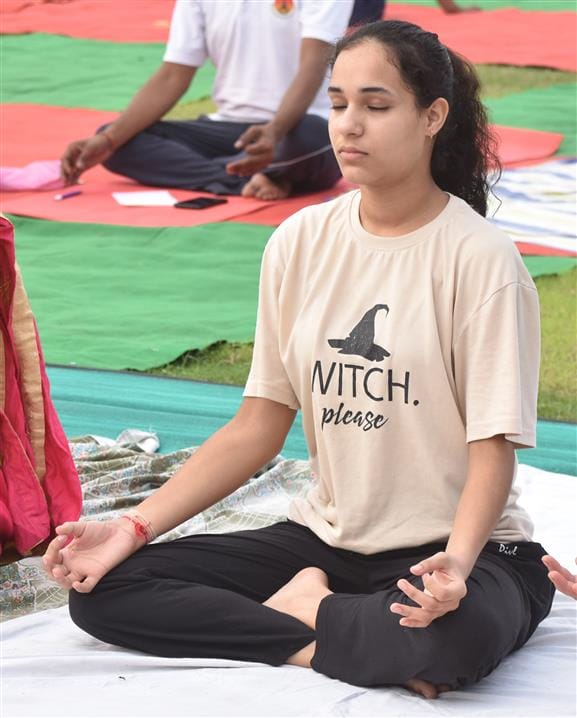 The whole city will do yoga with the resolve to stay healthy