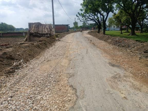 Widening of Tameshwarnath Dham road has started, the path of devotees will become easier