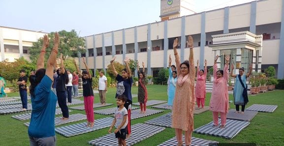Yoga Day celebrated in Sanatan Dharma Women's College
