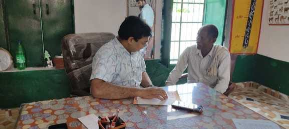 Patients were treated in the camp organized in Babaganj